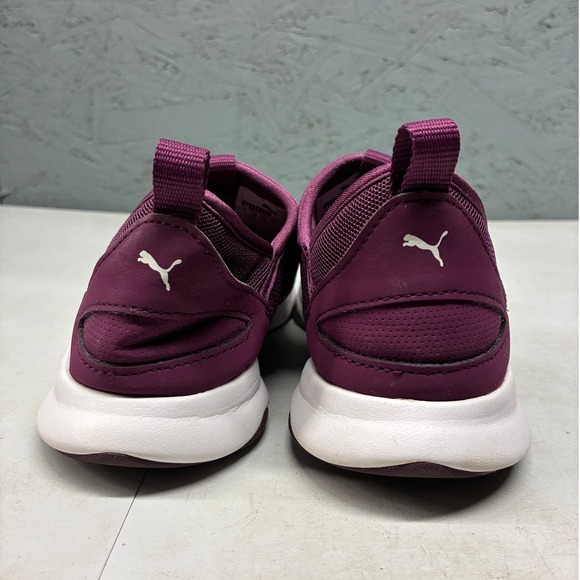 PUMA Dare Sneakers Women's Dark Purple Slip On Athletic Training Shoes 8.5 Box - Picture 10 of 13